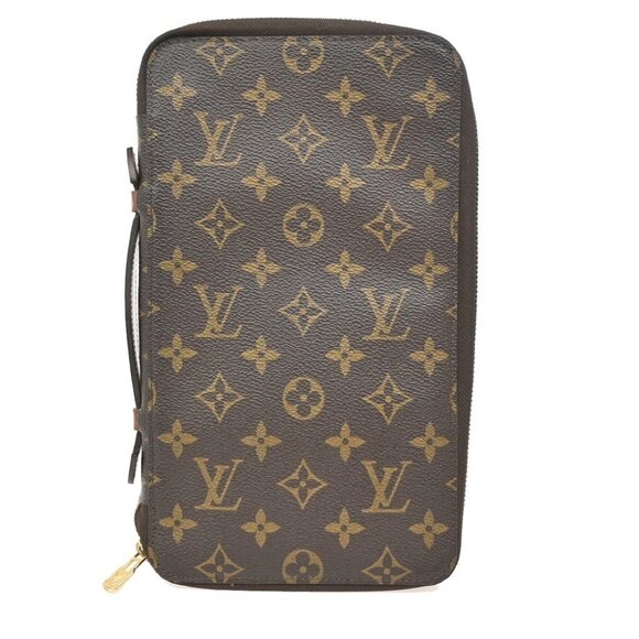 LOUIS VUITTON Poche Escapade Bifold Wallet Monogram Leather BN - Picture 1 of 14